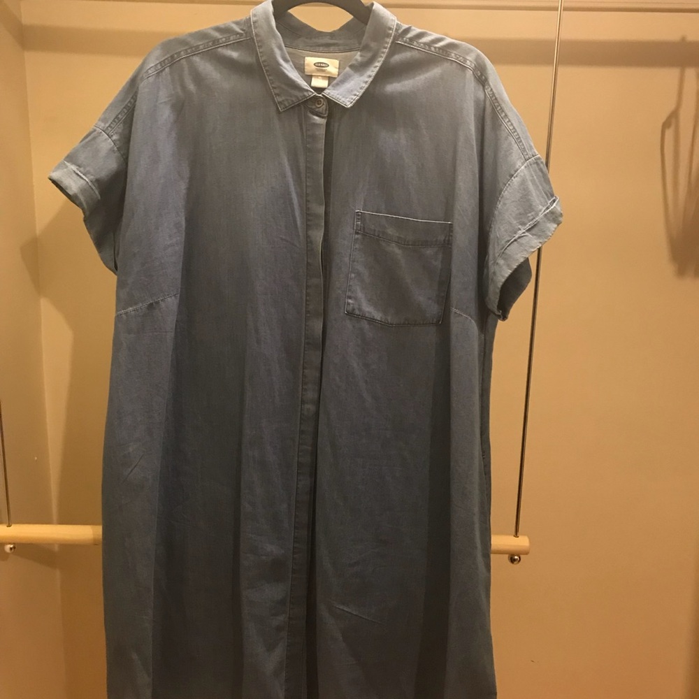 Old Navy Collared Denim Dress